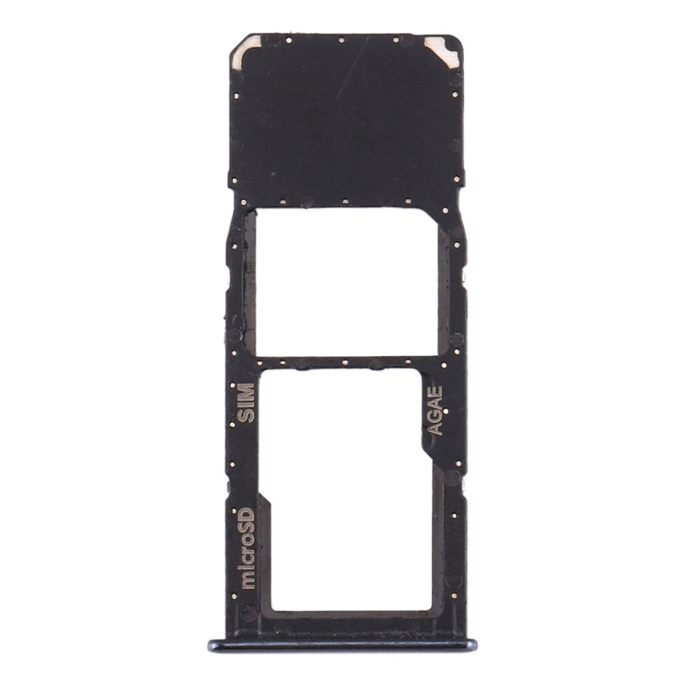 For Samsung Galaxy A71 / A715 SIM Card Tray + Micro SD Card Tray (Black) - free shipping - PMc TechLife - Order now!