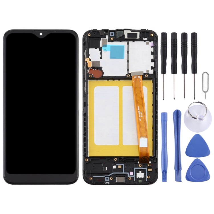 TFT LCD Screen for Samsung Galaxy A20e Digitizer Full Assembly with Frame (Black) - free shipping - PMc TechLife - Order now!
