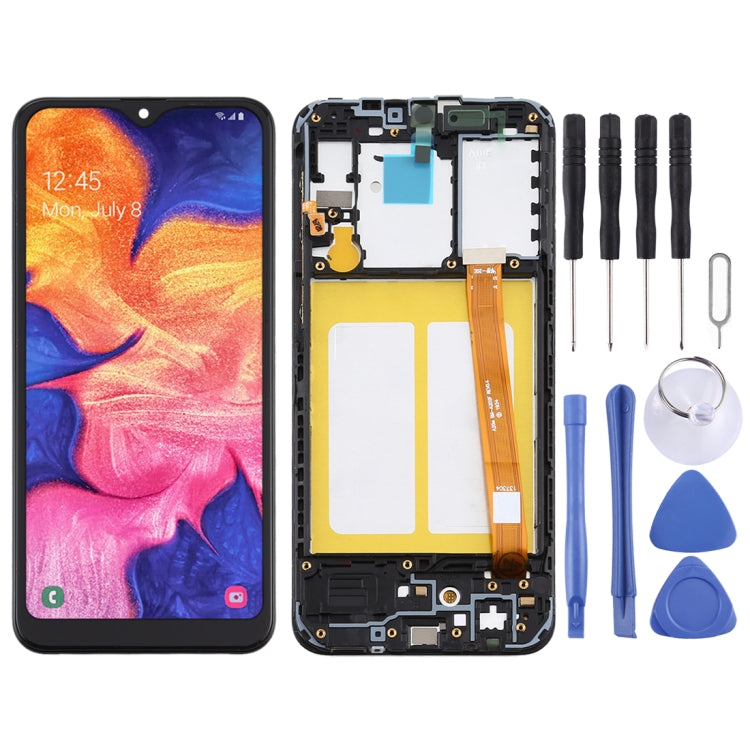 TFT LCD Screen for Samsung Galaxy A10e Digitizer Full Assembly with Frame (Black) - free shipping - PMc TechLife - Order now!