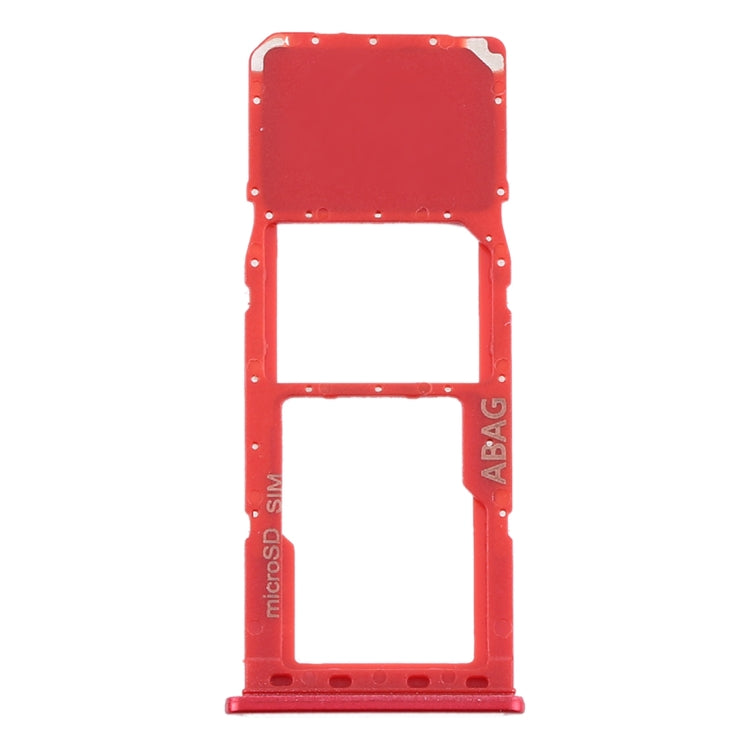 For Samsung Galaxy A21s SIM Card Tray + Micro SD Card Tray (Red) - free shipping - PMc TechLife - Order now!