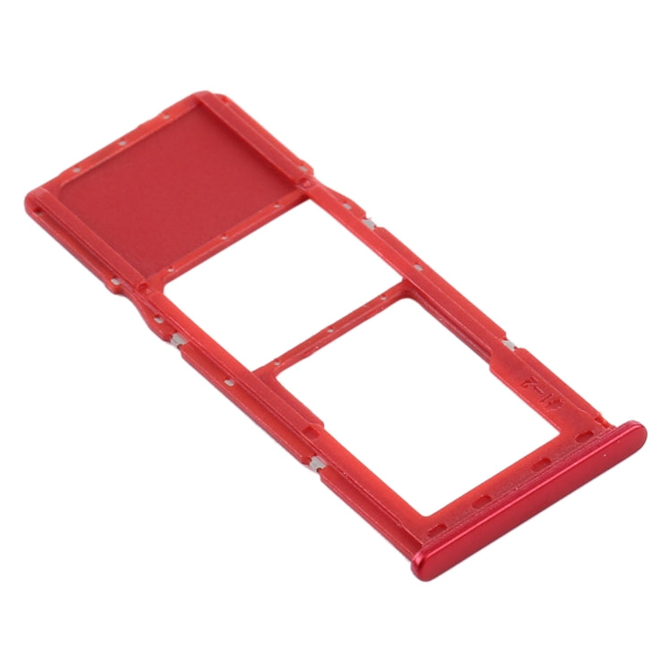For Samsung Galaxy A21s SIM Card Tray + Micro SD Card Tray (Red) - free shipping - PMc TechLife - Order now!