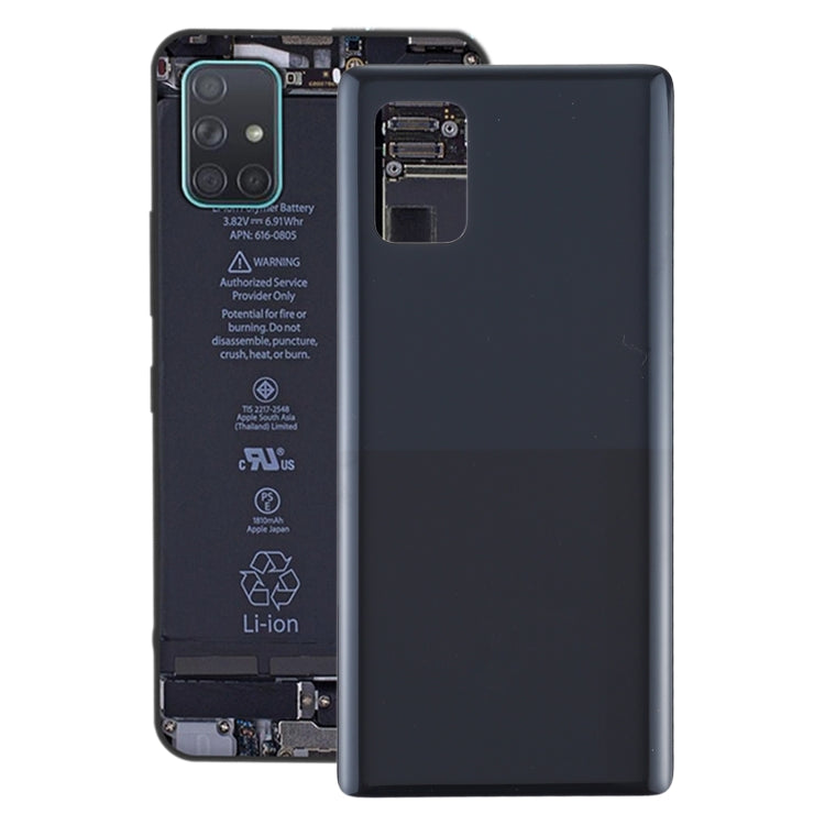 For Samsung Galaxy A71 5G SM-A716 Battery Back Cover (Black) - free shipping - PMc TechLife - Order now!