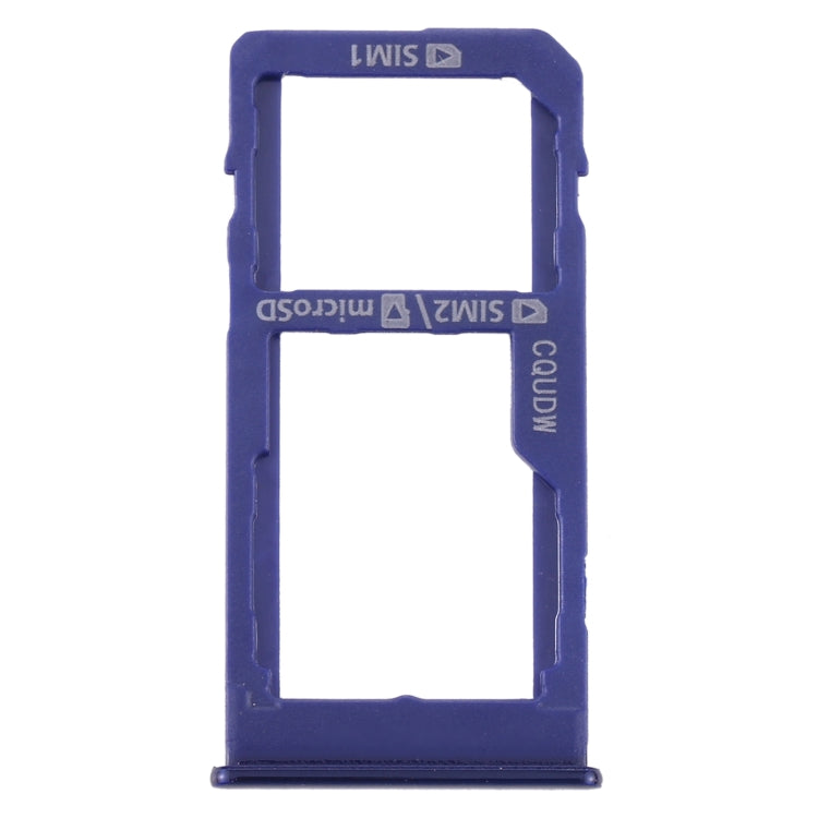 For Samsung Galaxy M40 SM-M405 SIM Card Tray + SIM Card Tray / Micro SD Card Tray (Dark Blue) - free shipping - PMc TechLife - Order now!