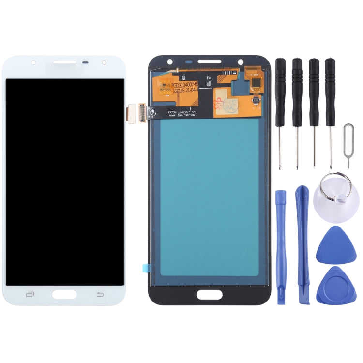 TFT Material LCD Screen and Digitizer Full Assembly for Galaxy J7 Neo / J701, J7 Nxt, J7 Core, J701F/DS, J701M(White) - free shipping - PMc TechLife - Order now!