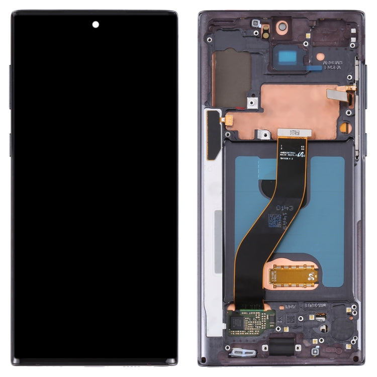 Original LCD Screen for Samsung Galaxy Note10 4G/Note10 5G SM-N971/N970 Digitizer Full Assembly With Frame (Black) - free shipping - PMc TechLife - Order now!