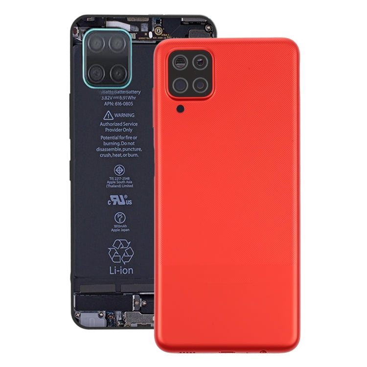 For Samsung Galaxy A12 Battery Back Cover (Red) - free shipping - PMc TechLife - Order now!