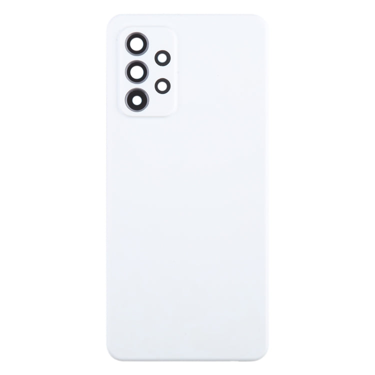 For Samsung Galaxy A52 5G / A52 4G Battery Back Cover with Camera Lens Cover(White) - free shipping - PMc TechLife - Order now!