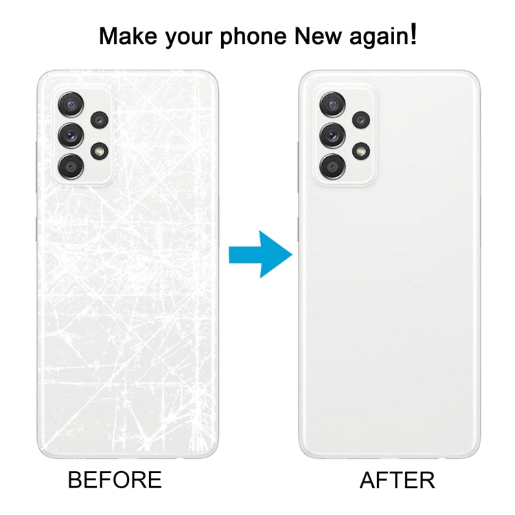For Samsung Galaxy A52 5G / A52 4G Battery Back Cover with Camera Lens Cover(White) - free shipping - PMc TechLife - Order now!