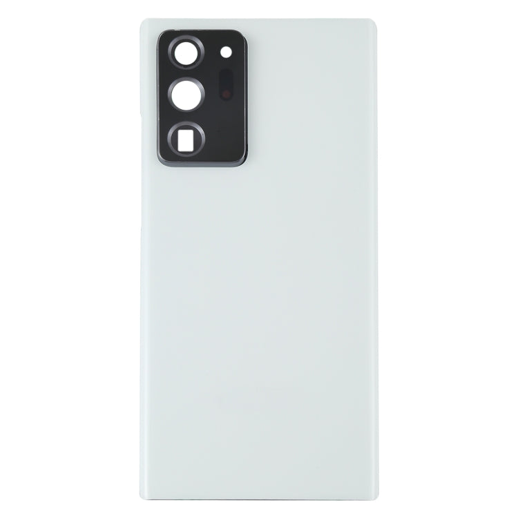 For Samsung Galaxy Note20 Ultra Battery Back Cover with Camera Lens Cover (White) - free shipping - PMc TechLife - Order now!