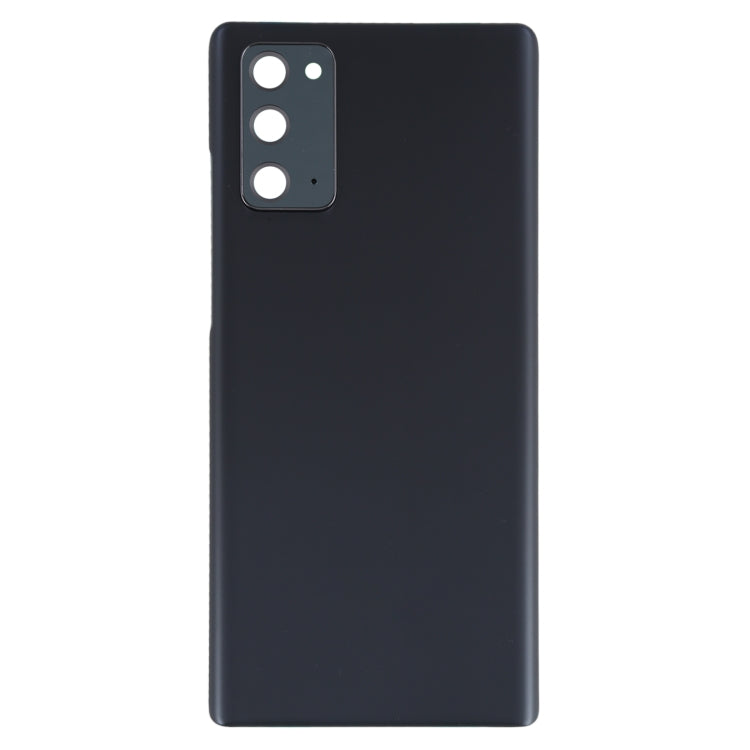 For Samsung Galaxy Note20 Battery Back Cover with Camera Lens Cover (Black) - free shipping - PMc TechLife - Order now!