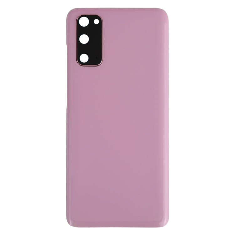 For Samsung Galaxy S20 Battery Back Cover with Camera Lens Cover (Pink) - free shipping - PMc TechLife - Order now!