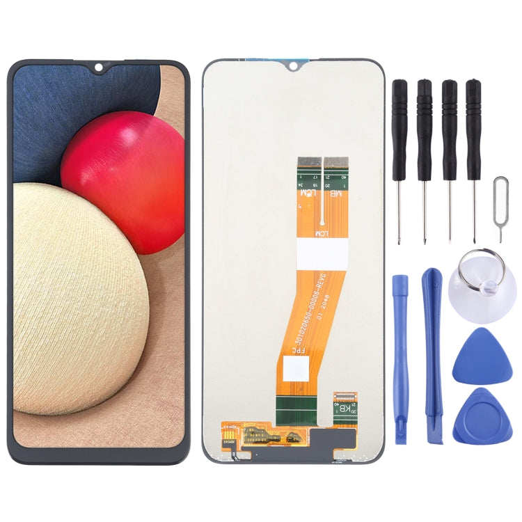 Original LCD Screen and Digitizer Full Assembly for Samsung Galaxy A02s SM-A025F EU Edition - free shipping - PMc TechLife - Order now!