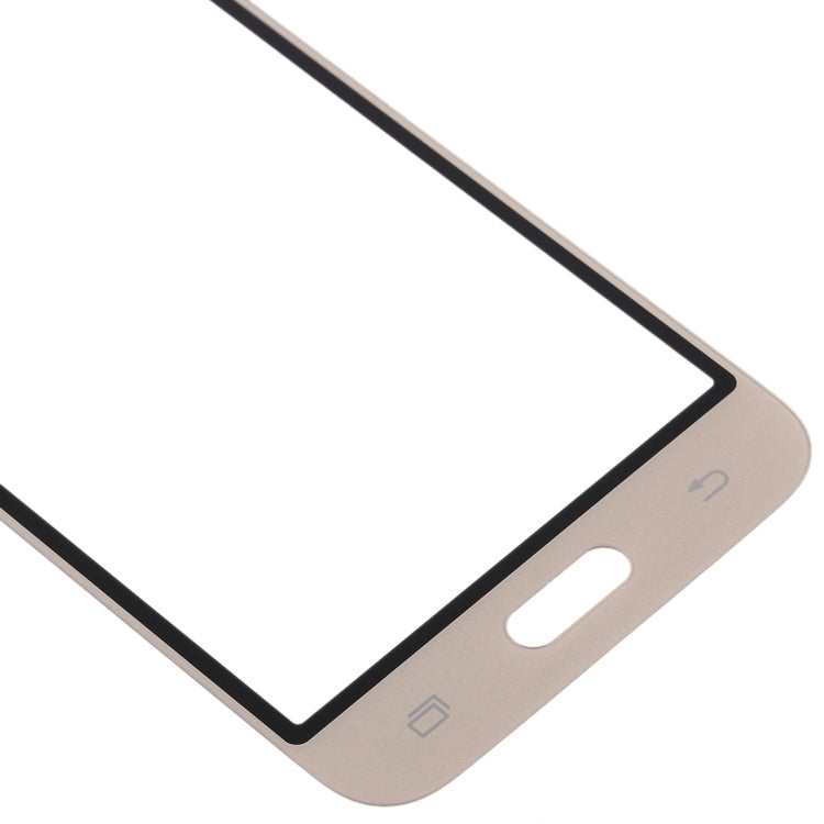 For Samsung Galaxy J1 (2016) / J120 10pcs Front Screen Outer Glass Lens (Gold) - free shipping - PMc TechLife - Order now!