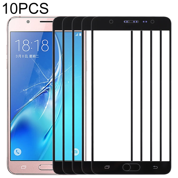 For Samsung Galaxy J7 Max 10pcs Front Screen Outer Glass Lens (Black) - free shipping - PMc TechLife - Order now!