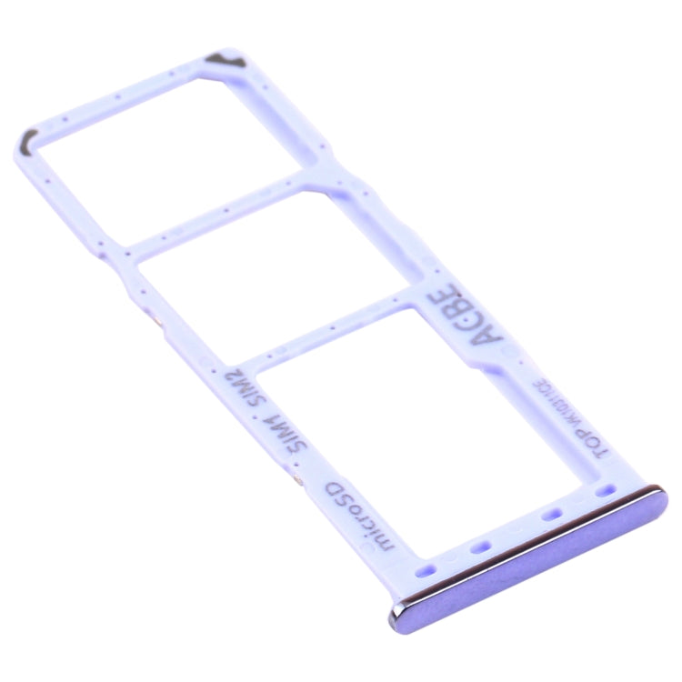 For Samsung Galaxy A32 SM-A325 SIM Card Tray + SIM Card Tray + Micro SD Card Tray (Purple) - free shipping - PMc TechLife - Order now!