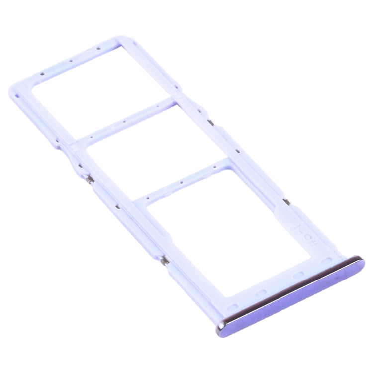 For Samsung Galaxy A32 SM-A325 SIM Card Tray + SIM Card Tray + Micro SD Card Tray (Purple) - free shipping - PMc TechLife - Order now!