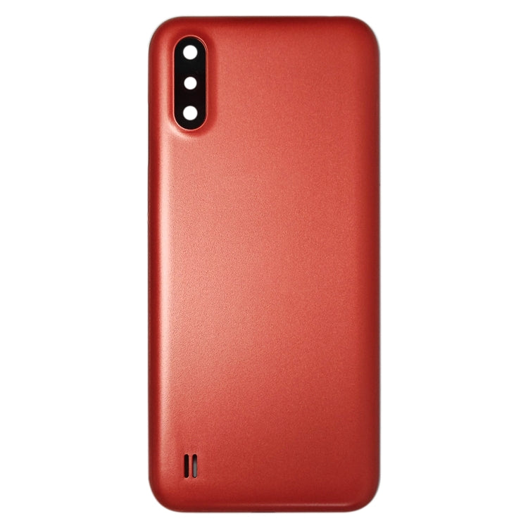 For Samsung Galaxy A01 SM-015F Battery Back Cover With Camera Lens (Red) - free shipping - PMc TechLife - Order now!