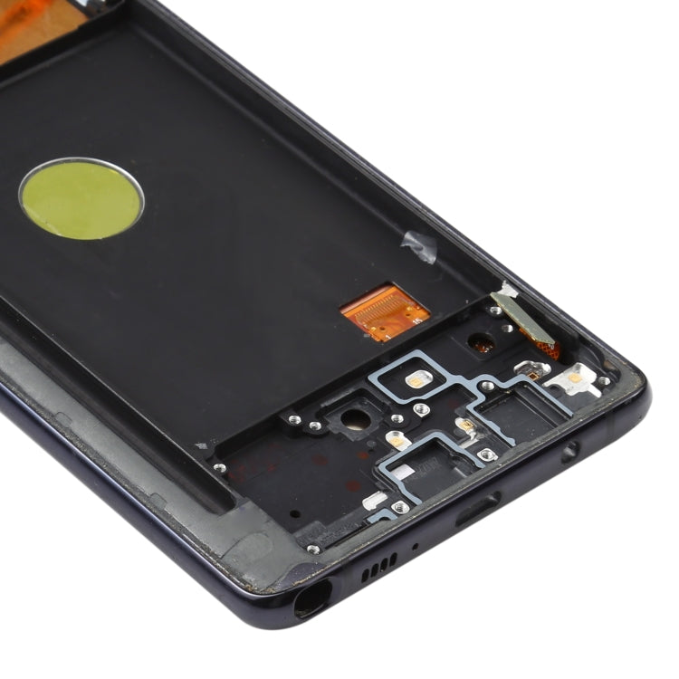 Original Super AMOLED LCD Screen for Samsung Galaxy Note10 Lite Digitizer Full Assembly With Frame (Black) - free shipping - PMc TechLife - Order now!