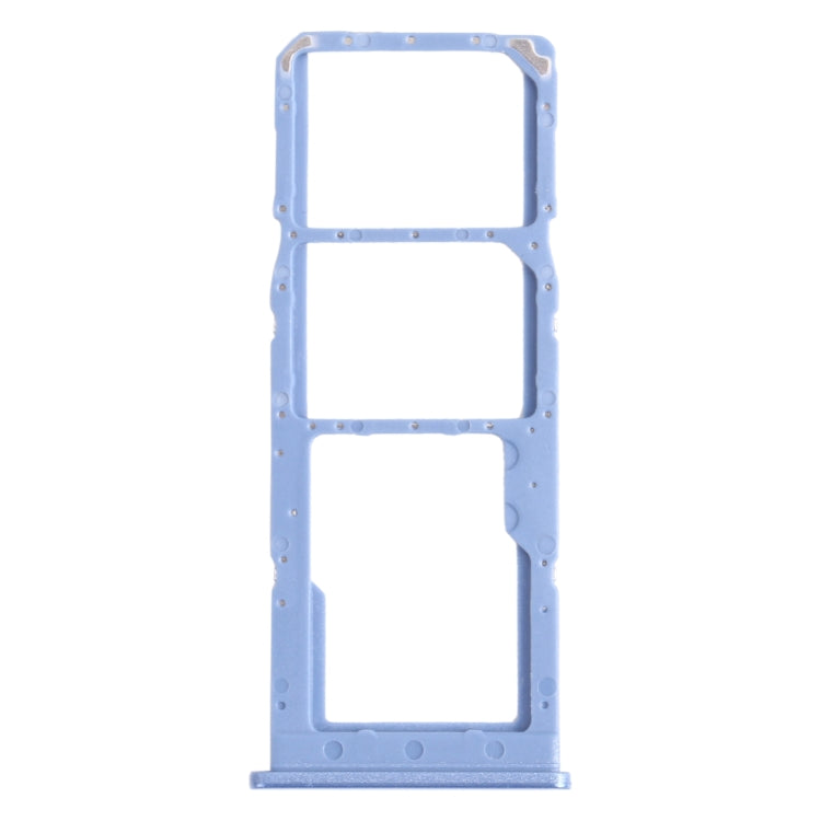 For Samsung Galaxy M12 SM-M127 SIM Card Tray + SIM Card Tray + Micro SD Card Tray (Blue) - free shipping - PMc TechLife - Order now!