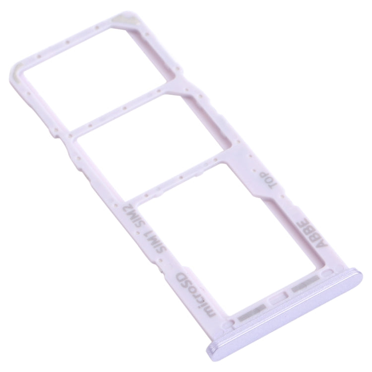 For Samsung Galaxy A22 SM-A225 SIM Card Tray + SIM Card Tray + Micro SD Card Tray (Purple) - free shipping - PMc TechLife - Order now!