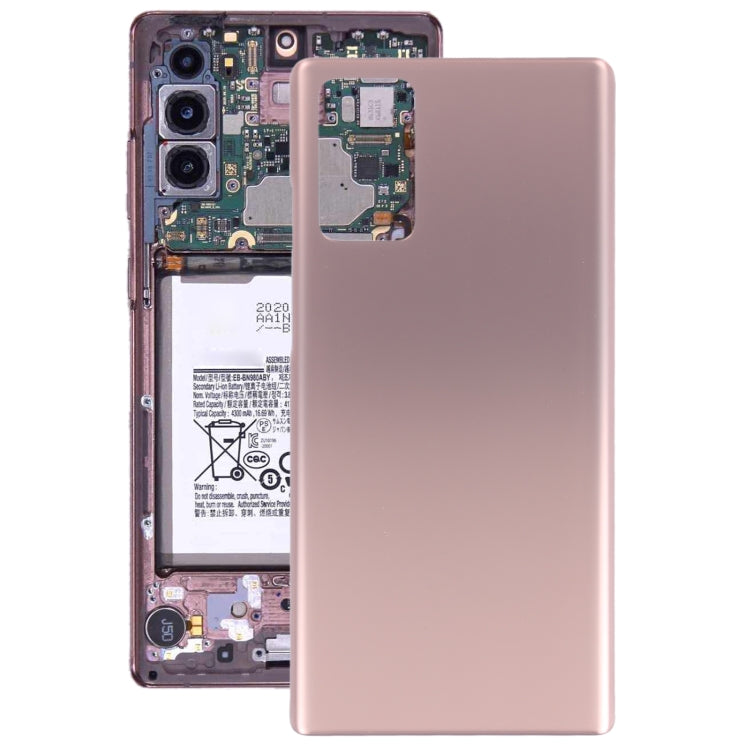 For Samsung Galaxy Note20 5G Battery Back Cover (Gold) - free shipping - PMc TechLife - Order now!
