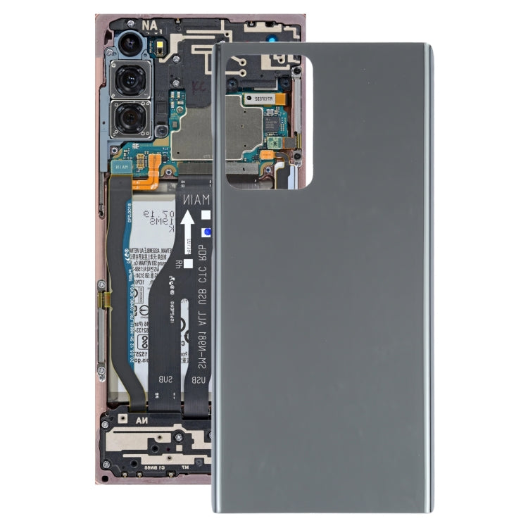 For Samsung Galaxy Note20 Ultra 5G Battery Back Cover (Black) - free shipping - PMc TechLife - Order now!