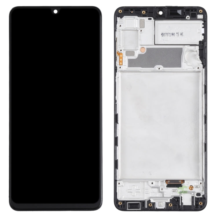 incell LCD Screen for Samsung Galaxy A22 4G Digitizer Full Assembly with Frame (Black) - free shipping - PMc TechLife - Order now!