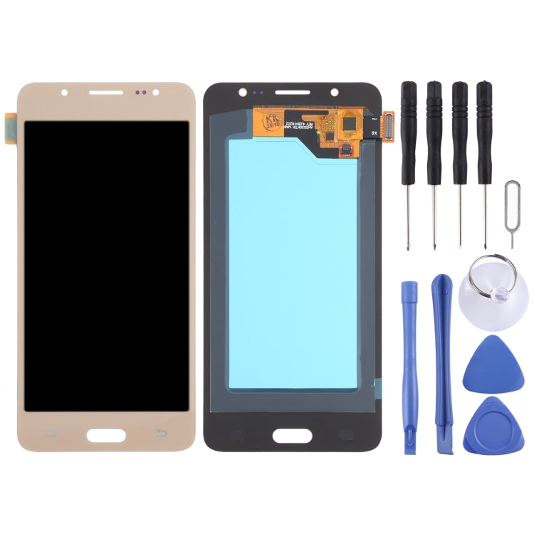 OLED LCD Screen for Samsung Galaxy J5 (2016) SM-J510 With Digitizer Full Assembly (Gold) - free shipping - PMc TechLife - Order now!