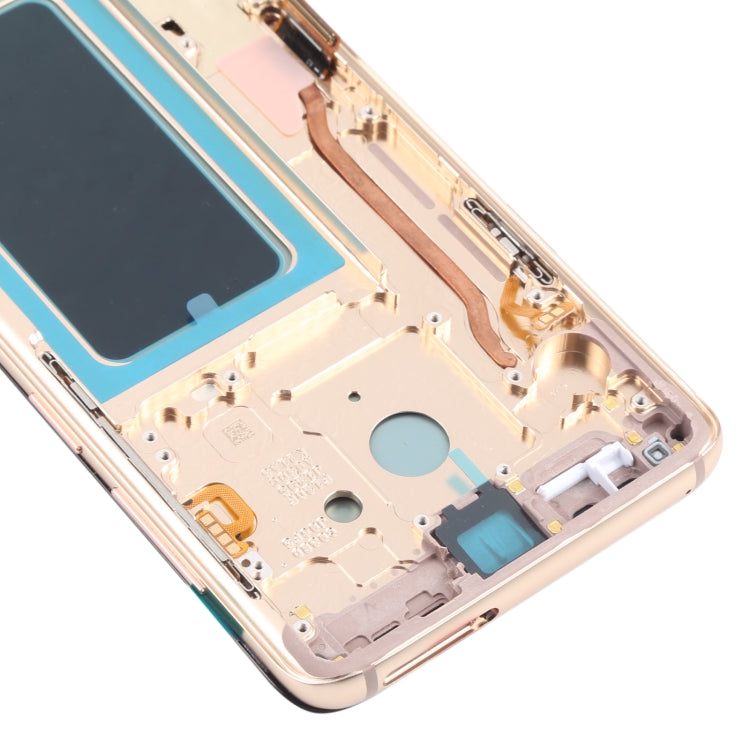 OLED LCD Screen for Samsung Galaxy S9+ SM-G965 Digitizer Full Assembly with Frame (Gold) - free shipping - PMc TechLife - Order now!