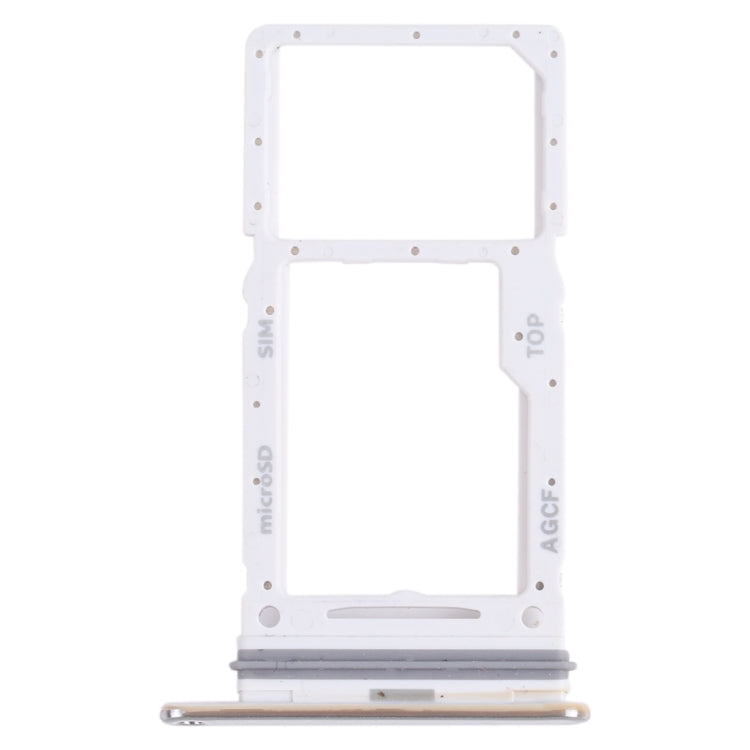 For Samsung Galaxy A73 5G SM-A736B Original SIM Card Tray + SIM Card Tray / Micro SD Card Tray (White) - free shipping - PMc TechLife - Order now!