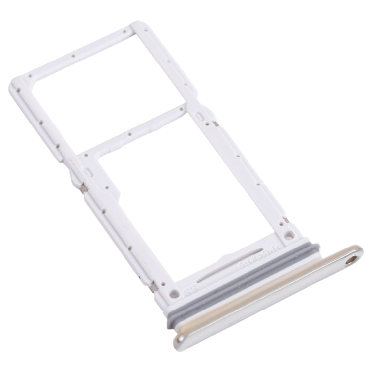 For Samsung Galaxy A73 5G SM-A736B Original SIM Card Tray + SIM Card Tray / Micro SD Card Tray (White) - free shipping - PMc TechLife - Order now!