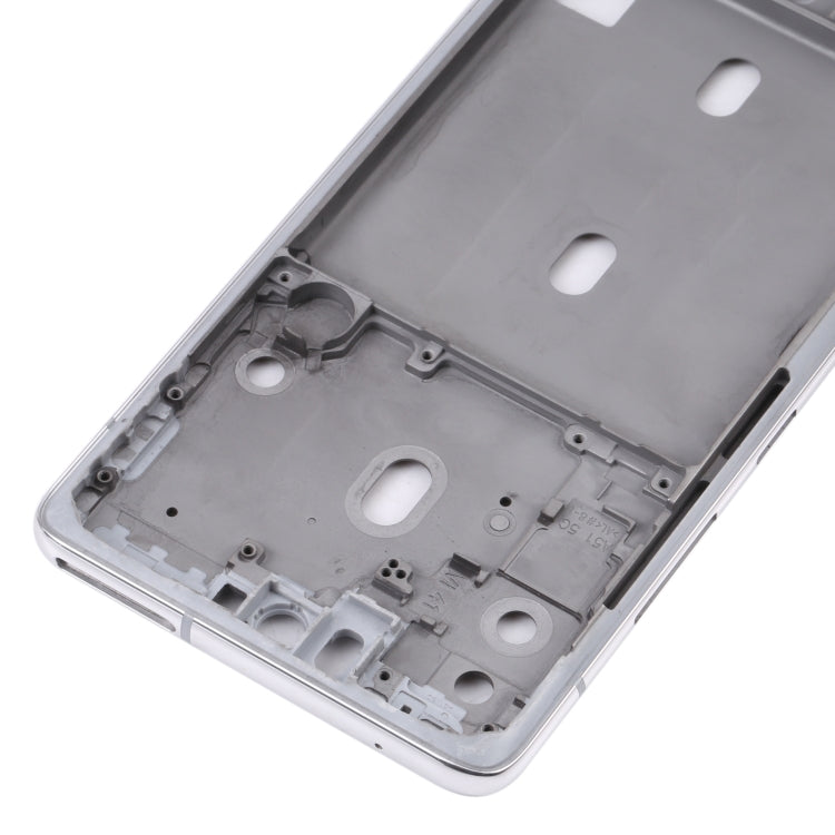 For Samsung Galaxy S20 FE 5G SM-G781B Middle Frame Bezel Plate (Silver) - free shipping - PMc TechLife - Order now!