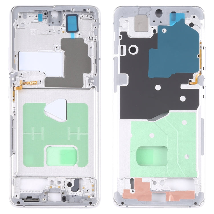 For Samsung Galaxy S21 Ultra 5G SM-G998B Middle Frame Bezel Plate (Silver) - free shipping - PMc TechLife - Order now!
