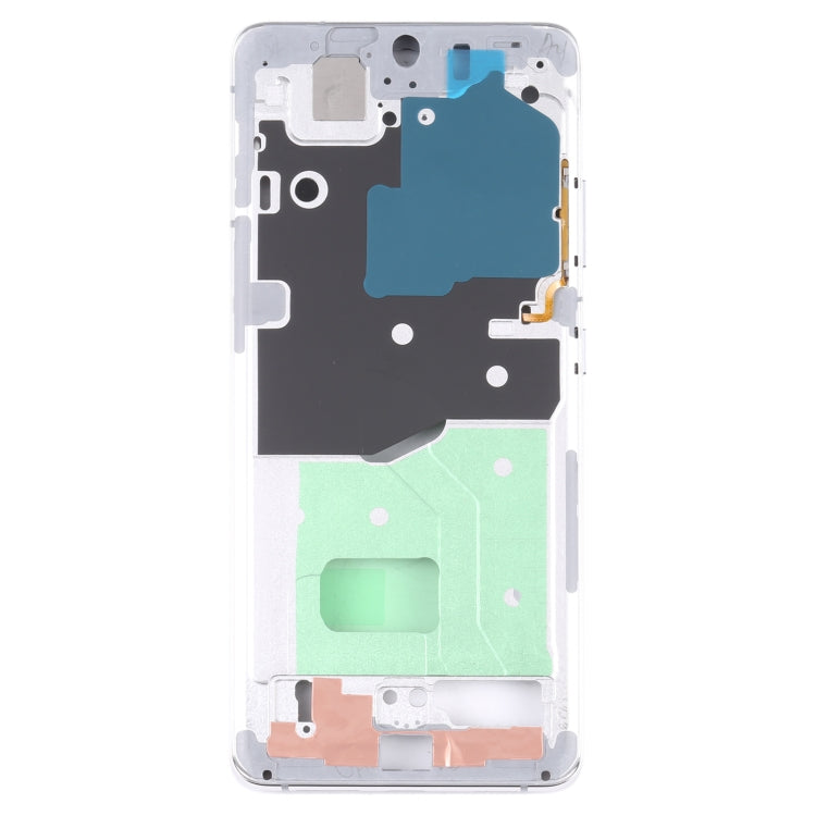 For Samsung Galaxy S21 Ultra 5G SM-G998B Middle Frame Bezel Plate (Silver) - free shipping - PMc TechLife - Order now!