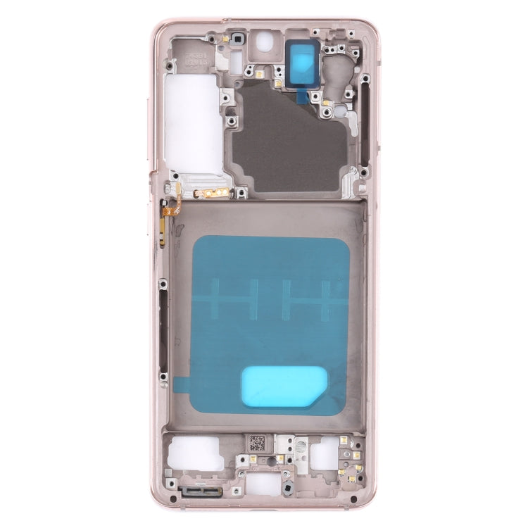 For Samsung Galaxy S21 5G SM-G991B Middle Frame Bezel Plate (Gold) - free shipping - PMc TechLife - Order now!