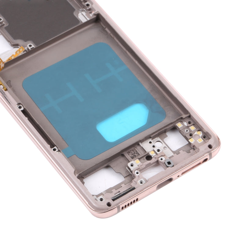 For Samsung Galaxy S21 5G SM-G991B Middle Frame Bezel Plate (Gold) - free shipping - PMc TechLife - Order now!