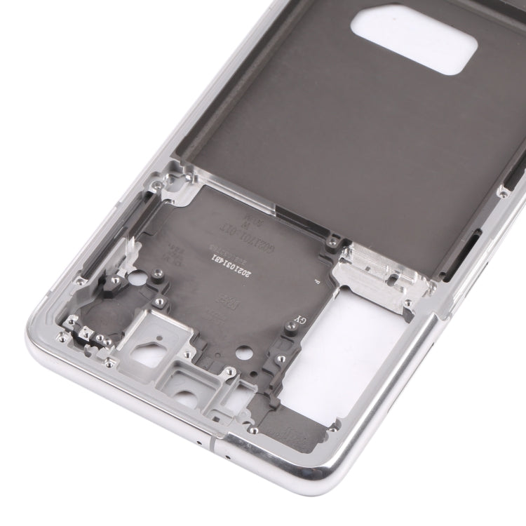 For Samsung Galaxy S21 5G SM-G991B Middle Frame Bezel Plate (Silver) - free shipping - PMc TechLife - Order now!