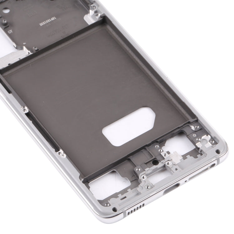 For Samsung Galaxy S21 5G SM-G991B Middle Frame Bezel Plate (Silver) - free shipping - PMc TechLife - Order now!