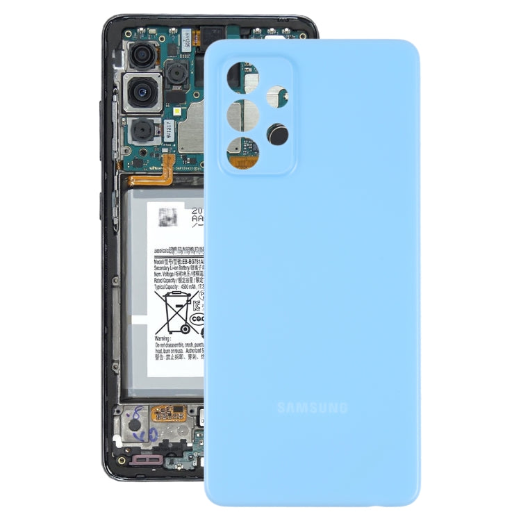 For Samsung Galaxy A52 5G SM-A526B Battery Back Cover (Blue) - free shipping - PMc TechLife - Order now!