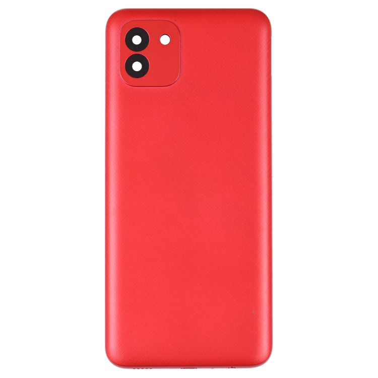 For Samsung Galaxy A03 SM-A035F Battery Back Cover (Red) - free shipping - PMc TechLife - Order now!