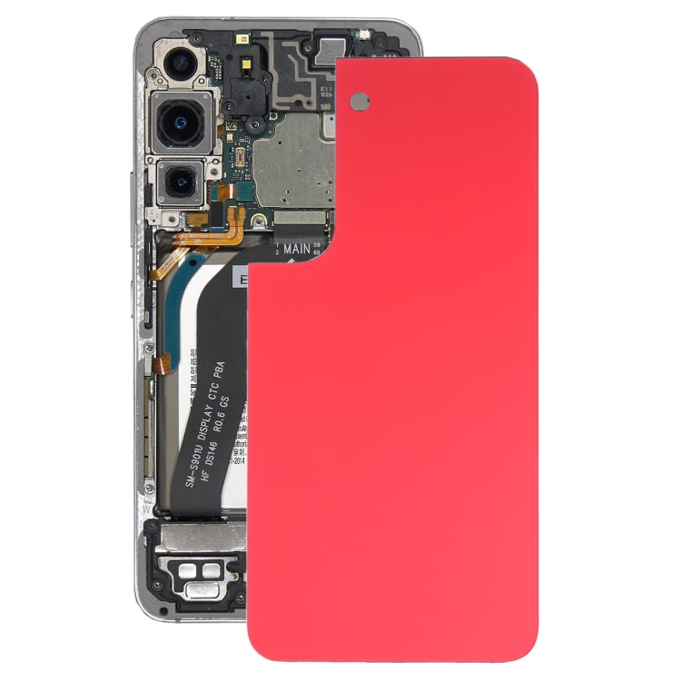 For Samsung Galaxy S22 Battery Back Cover (Red) - free shipping - PMc TechLife - Order now!