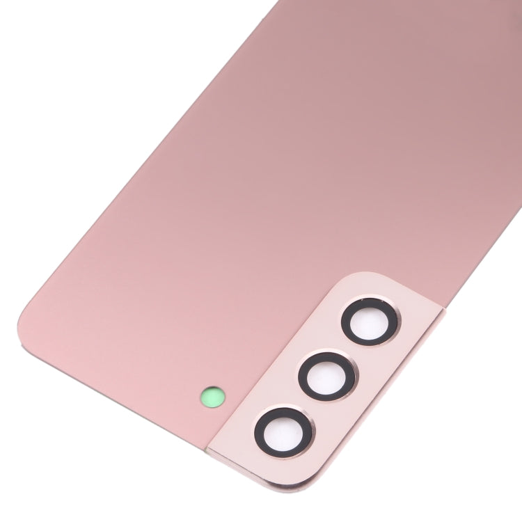 For Samsung Galaxy S22 5G SM-S901B Battery Back Cover with Camera Lens Cover (Pink) - free shipping - PMc TechLife - Order now!