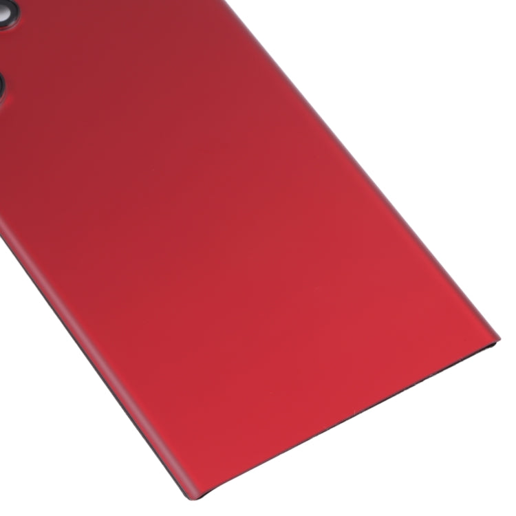 For Samsung Galaxy S22 Ultra 5G SM-S908B Battery Back Cover with Camera Lens Cover (Red) - free shipping - PMc TechLife - Order now!