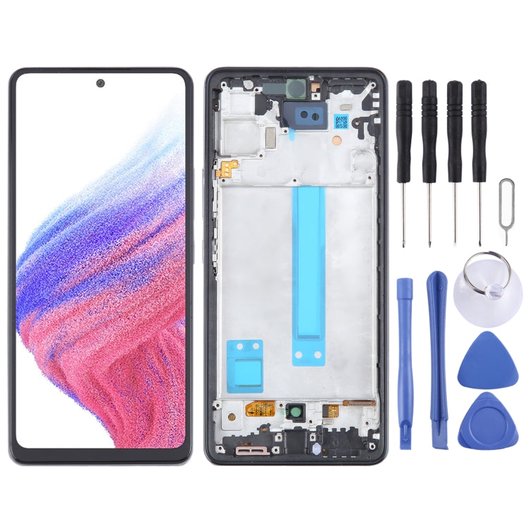 incell LCD Screen For Samsung Galaxy A53 5G SM-A536 Digitizer Full Assembly with Frame,Not Supporting Fingerprint Identification - free shipping - PMc TechLife - Order now!