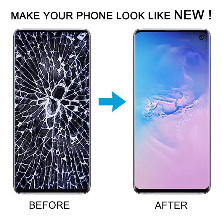 For Samsung Galaxy S10 4G SM-G973F 6.05 inch TFT LCD Screen Digitizer Full Assembly with Frame, Not Supporting Fingerprint Identification(Blue) - free shipping - PMC TechLife - Order now!