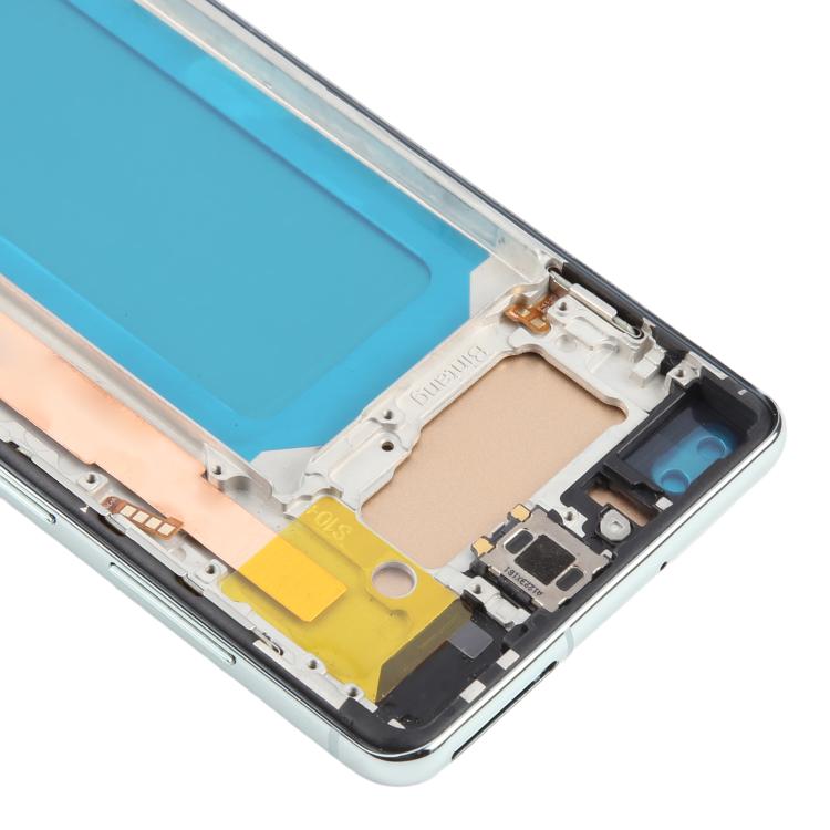 For Samsung Galaxy S10+ SM-G975F 6.38 inch TFT LCD Screen Digitizer Full Assembly with Frame, Not Supporting Fingerprint Identification(Green) - free shipping - PMC TechLife - Order now!
