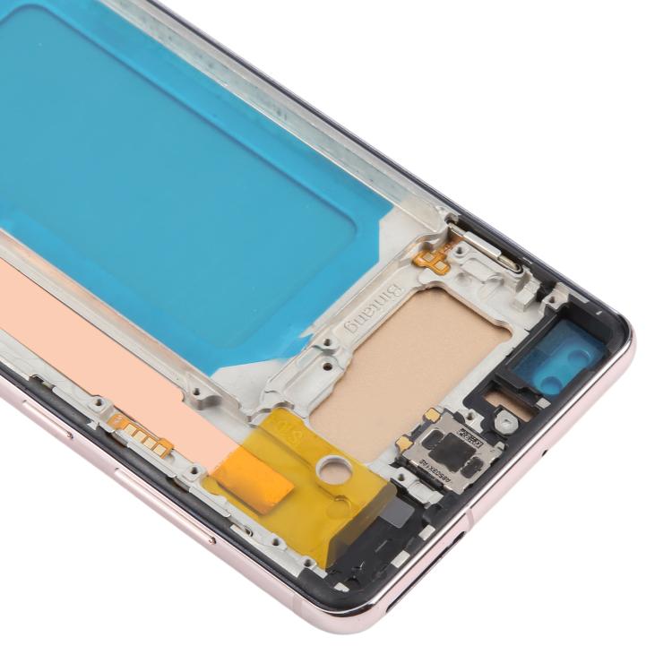 For Samsung Galaxy S10+ SM-G975F 6.38 inch TFT LCD Screen Digitizer Full Assembly with Frame, Not Supporting Fingerprint Identification(Gold) - free shipping - PMC TechLife - Order now!