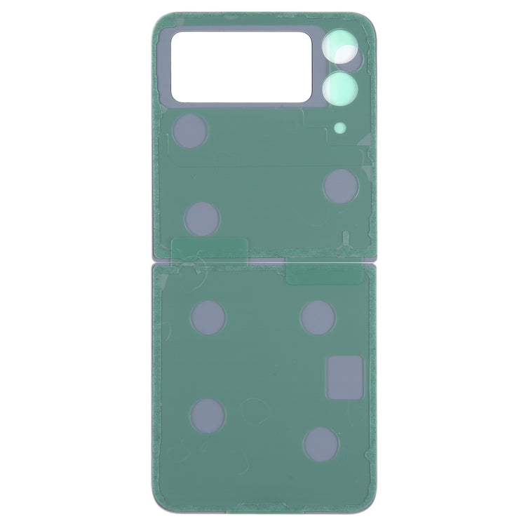 For Samsung Galaxy Z Flip4 SM-F721B Battery Back Cover with Camera Lens Cover(Blue) - free shipping - PMc TechLife - Order now!