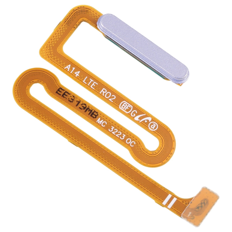 For Samsung Galaxy A14 SM-A145F Original Fingerprint Sensor Flex Cable (Silver) - free shipping - PMc TechLife - Order now!