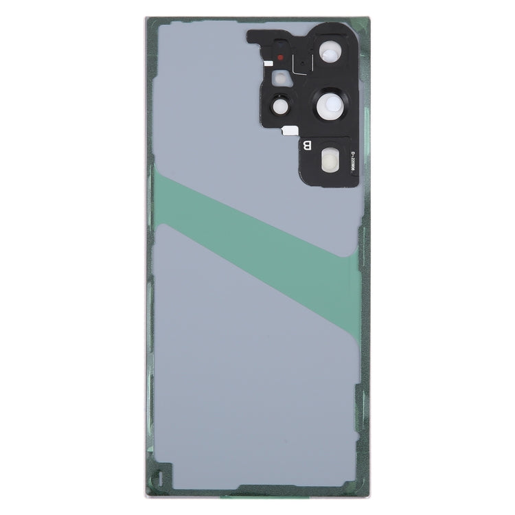 For Samsung Galaxy S23 Ultra SM-S918 Glass Battery Back Cover with Camera Lens Cover(Blue) - free shipping - PMc TechLife - Order now!